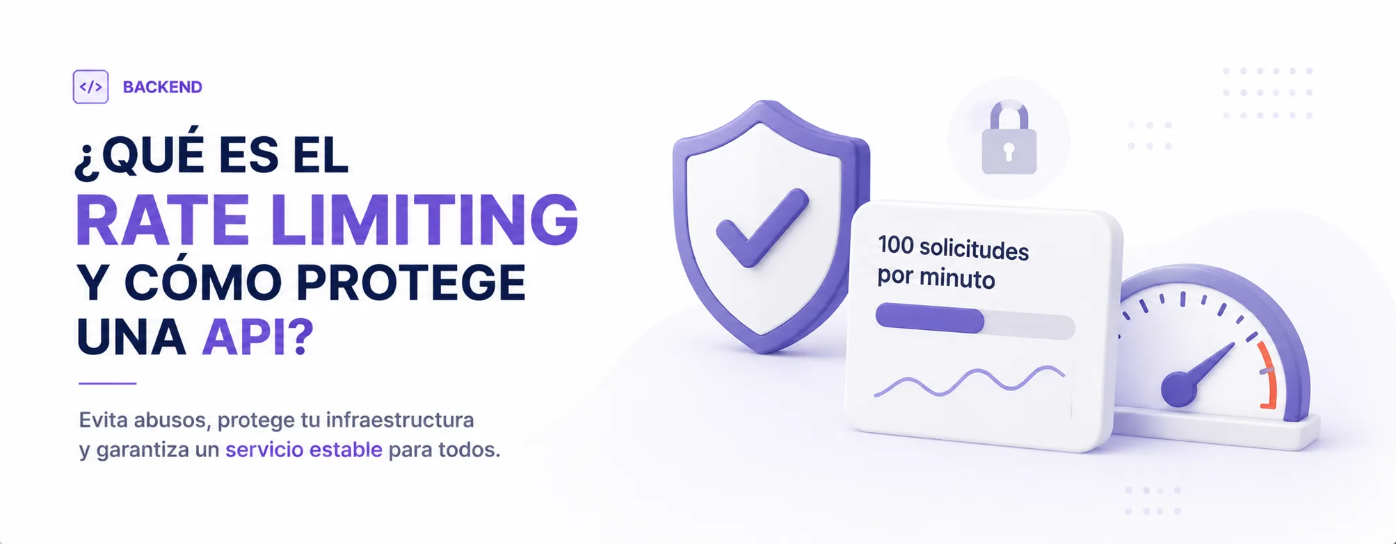 ¿Qué es el Rate Limiting y cómo protege una API?